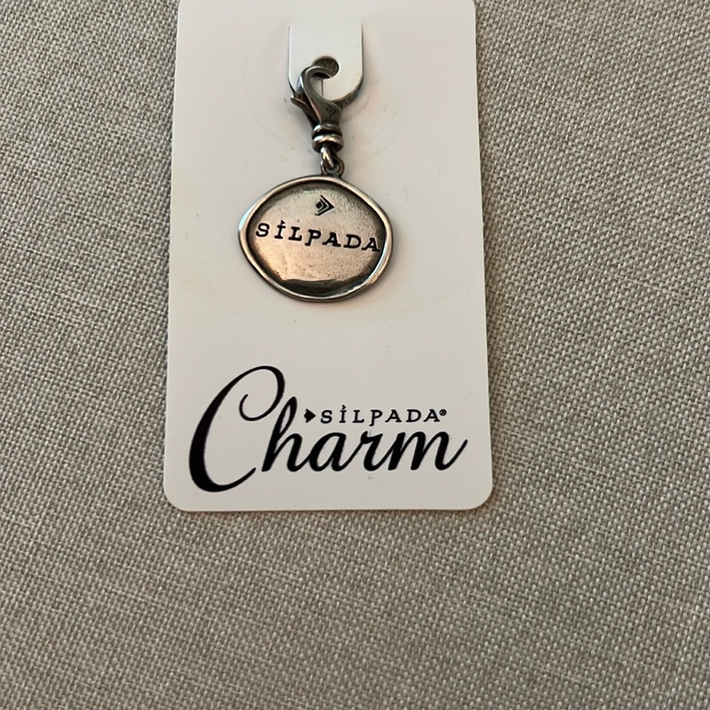 Silpada FAMILY Silver Pendant Charm - Picture 3 of 3